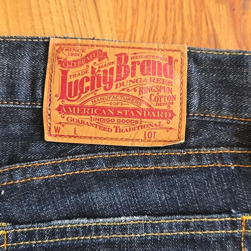 Lucky Brand Bootcut Jeans Size 30/10 Long Inseam 33" - Picture 7 of 8